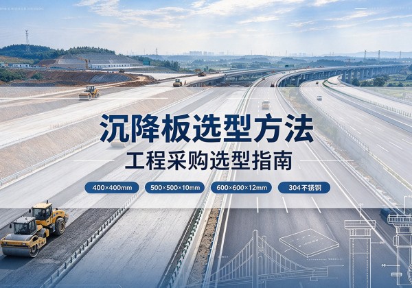 上虞沉降板选择方法