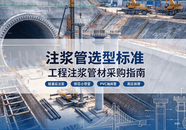 上虞注浆管选型标准